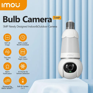 Dahua Imou Bulb camera 5MP IPC 5M0WEB