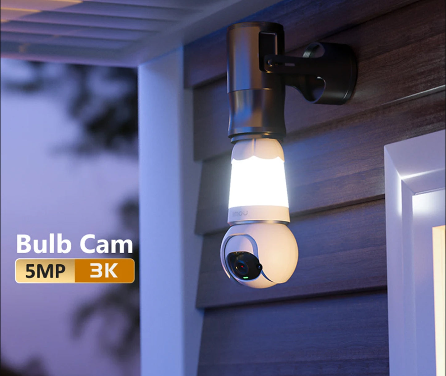 Dahua Imou Bulb camera 5MP IPC 5M0WEB