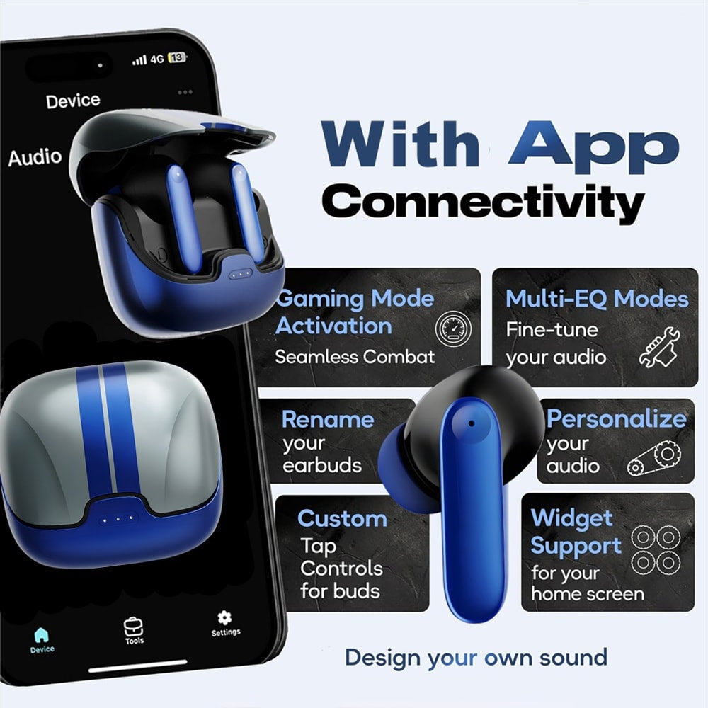 160 Hours Playtime Gaming TWS Z50 Prime Pro Earbuds