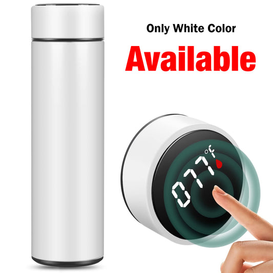 Smart Sports Water Bottle with LED Display Stay Hot for 2-3 Hours