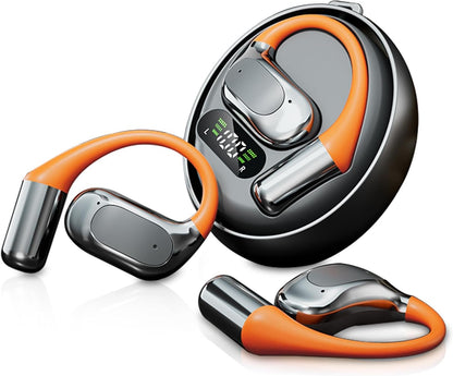 M113 AI Translator True Wireless Ear-Clip Bone-Conduction Earbuds with Noise Cancellation