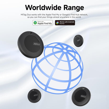 Smart Finder MiLi MiTag Android Location Tracker Device. Compatible with Google’s Find My Device.