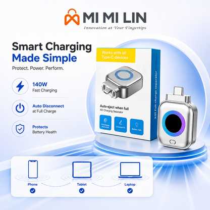 Smart Charger Auto Disconnect Charging Protector