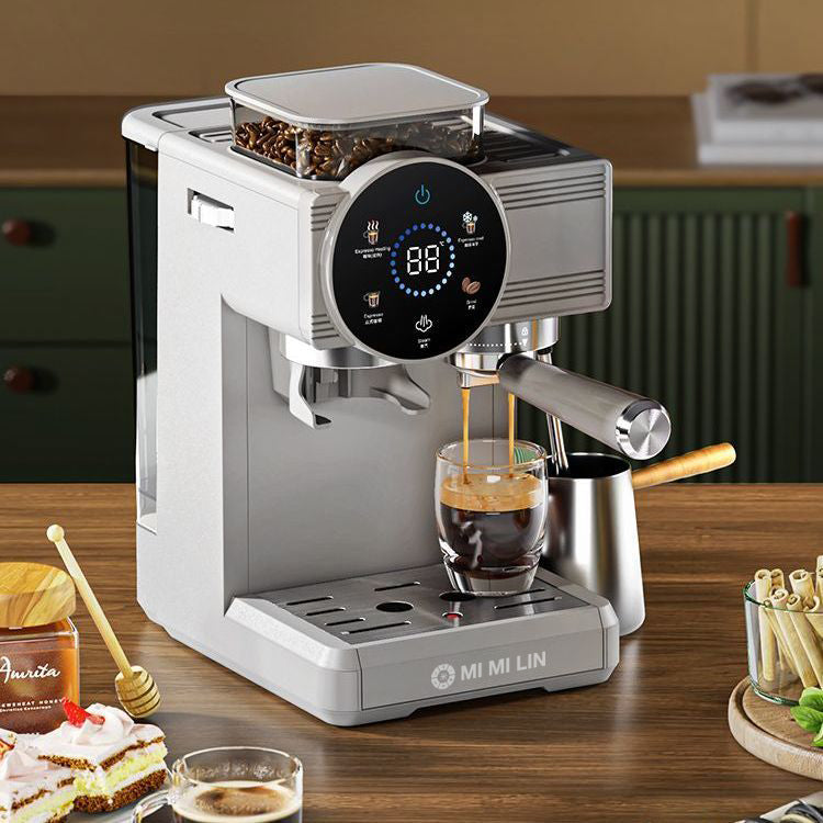 Coffee Maker Commercial Grinder Coffee Machine 220V Espresso Coffee Machine Home Coffee Beans Grinding Machine
