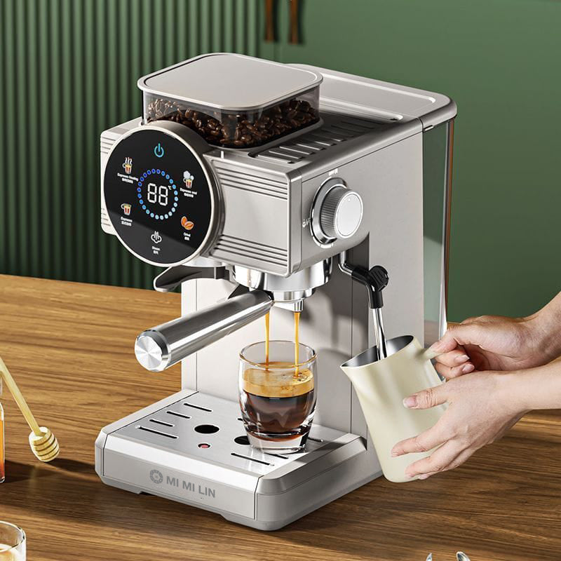 Coffee Maker Commercial Grinder Coffee Machine 220V Espresso Coffee Machine Home Coffee Beans Grinding Machine