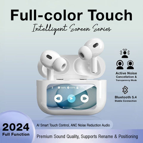 WiWU T22 ANC True Wireless Earbuds with LCD Touch Screen