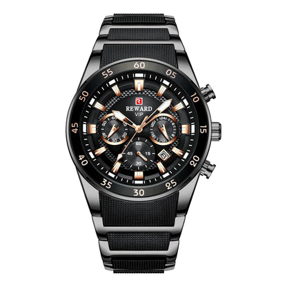 REWARD Watches Multi-function Sports Watch Calendar Luminous Waterproof