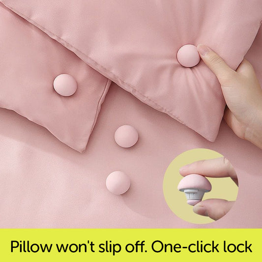 Soft Quilt Fixing Buckle Button Set – কম্বল ও বালিশের জন্য বোতাম লক ক্লিপ সেট