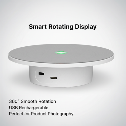 360° smooth rotation Smart Rotating Display Stand