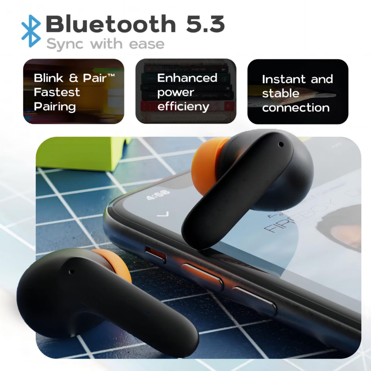 TWS Z40 PRIME PRO EARBUDS– 100 HOUR PLAYTIME PREMIUM ENC