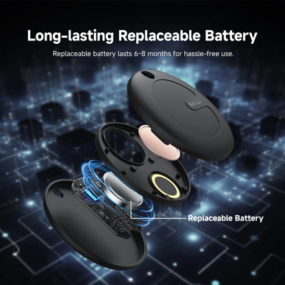 Smart Finder MiLi MiTag Android Location Tracker Device. Compatible with Google’s Find My Device.